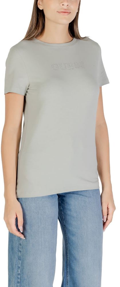 Guess Active Green Cotton T-Shirt Groen