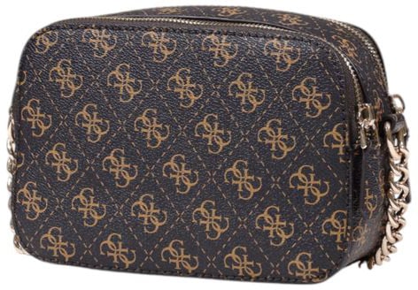 Guess Guess Brown Polyethylene Handbag Bruin