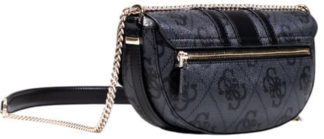 Guess Guess Gray Polyethylene Belt Bag Grijs