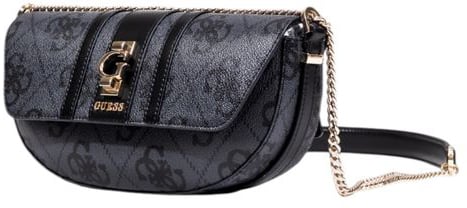 Guess Guess Gray Polyethylene Belt Bag Grijs
