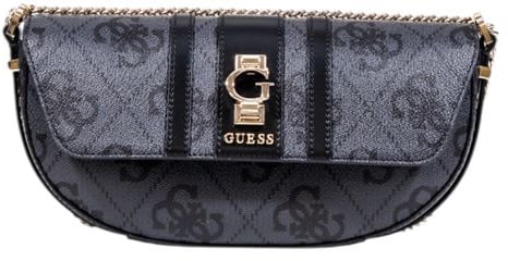 Guess Guess Gray Polyethylene Belt Bag Grijs