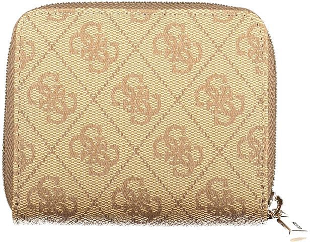 Guess Jeans Beige Polyurethane Women Wallet Beige