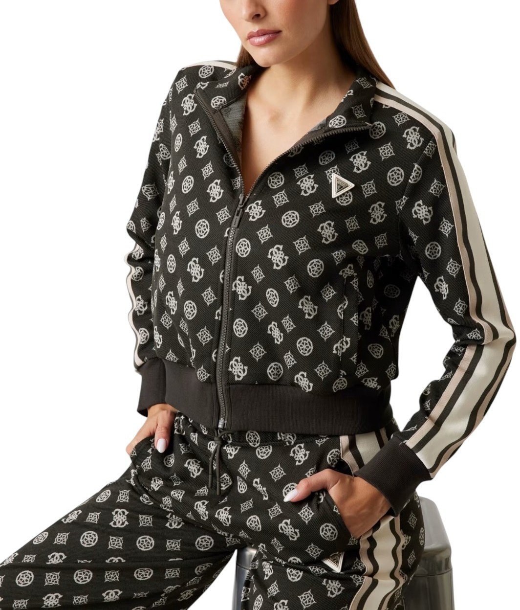 Guess Dames Jas Zwart