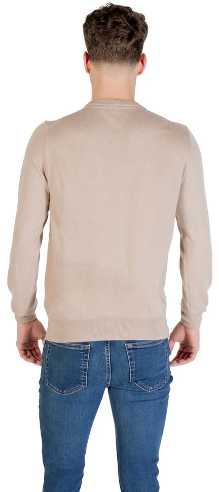 Guess Beige Polyester Sweatshirt Beige