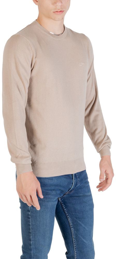 Guess Beige Polyester Sweatshirt Beige
