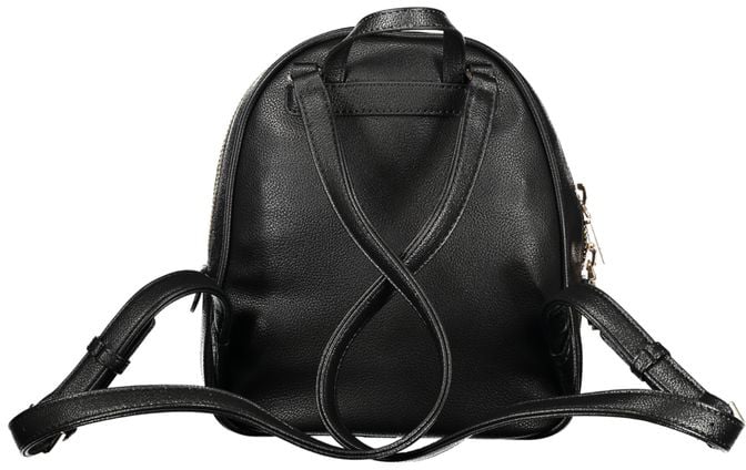 Guess Jeans Nero Poliuretano Women Backpack Zwart