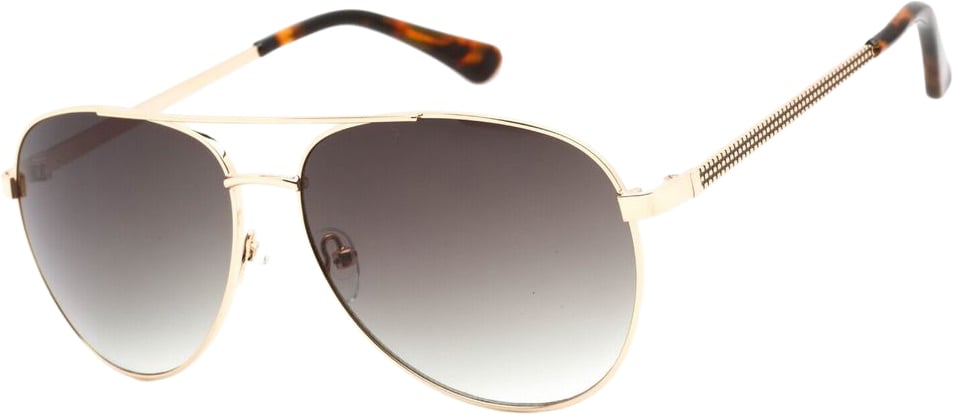 Guess Gold Metal Sunglasses Goud