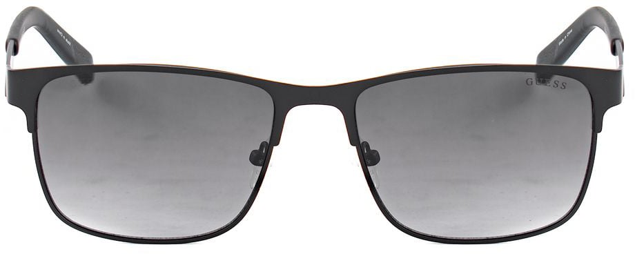 Guess Black Metal Sunglasses Zwart