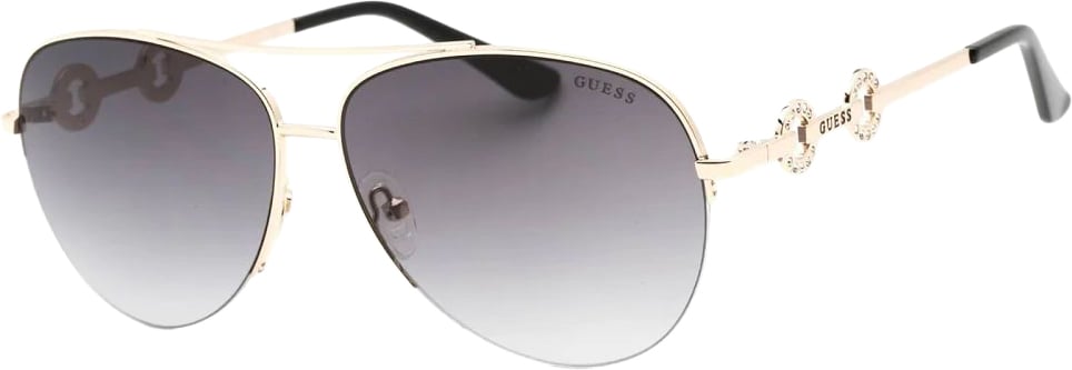 Guess Gold Metal Sunglasses Goud