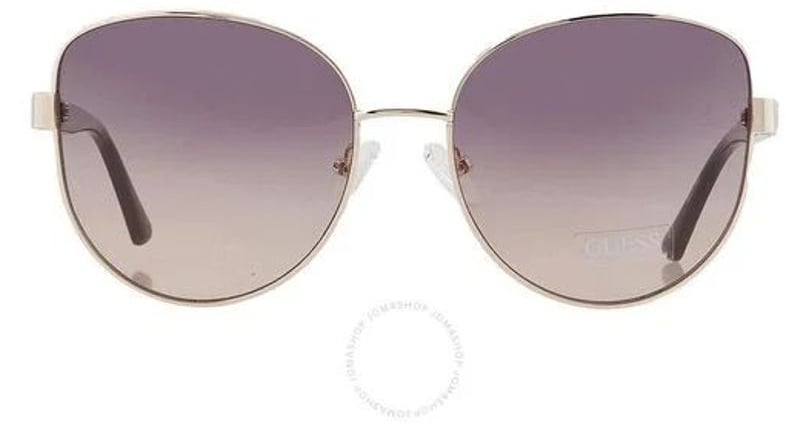 Guess Gold Metal Sunglasses Goud