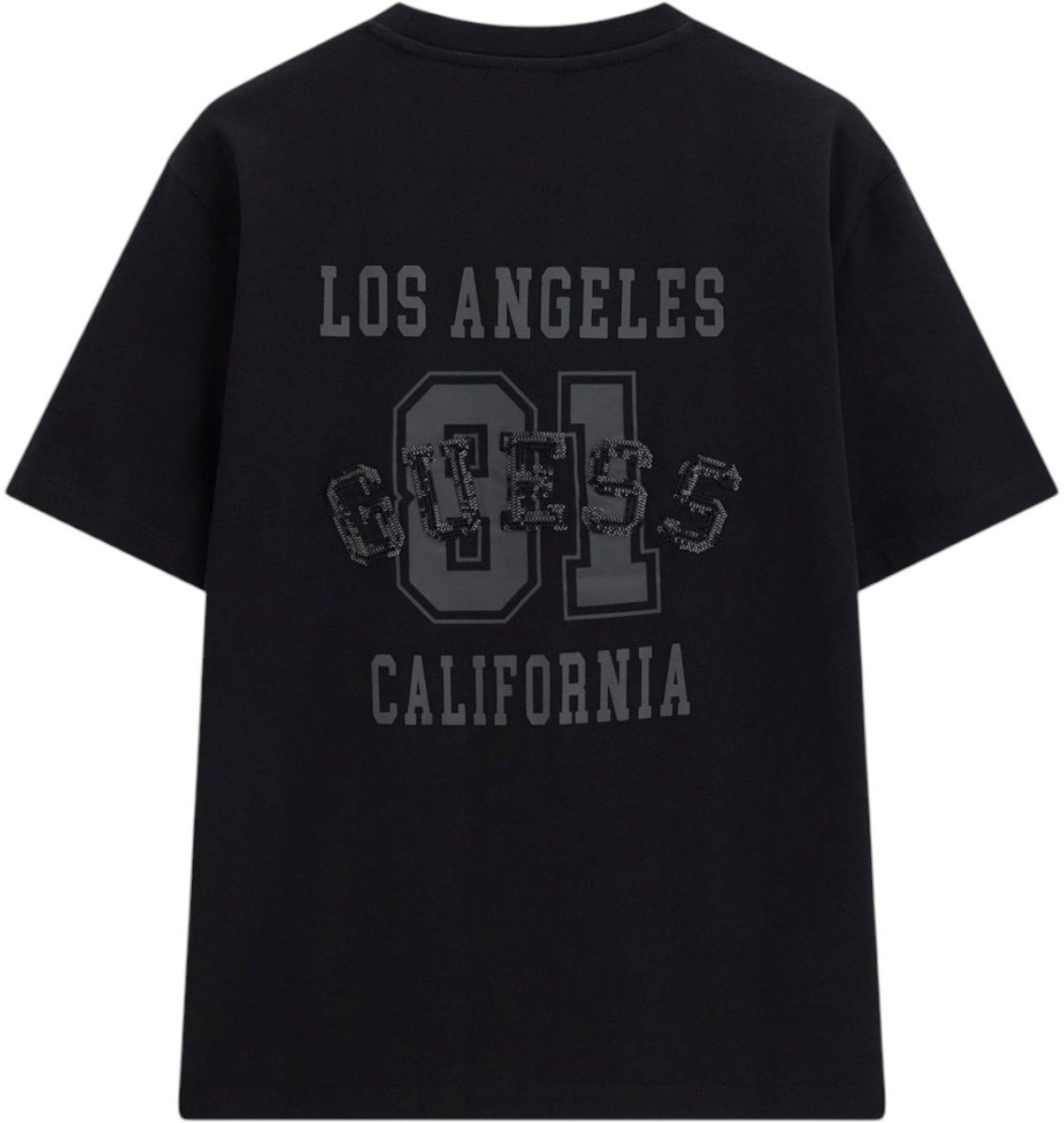 Guess Dames T-shirt Zwart