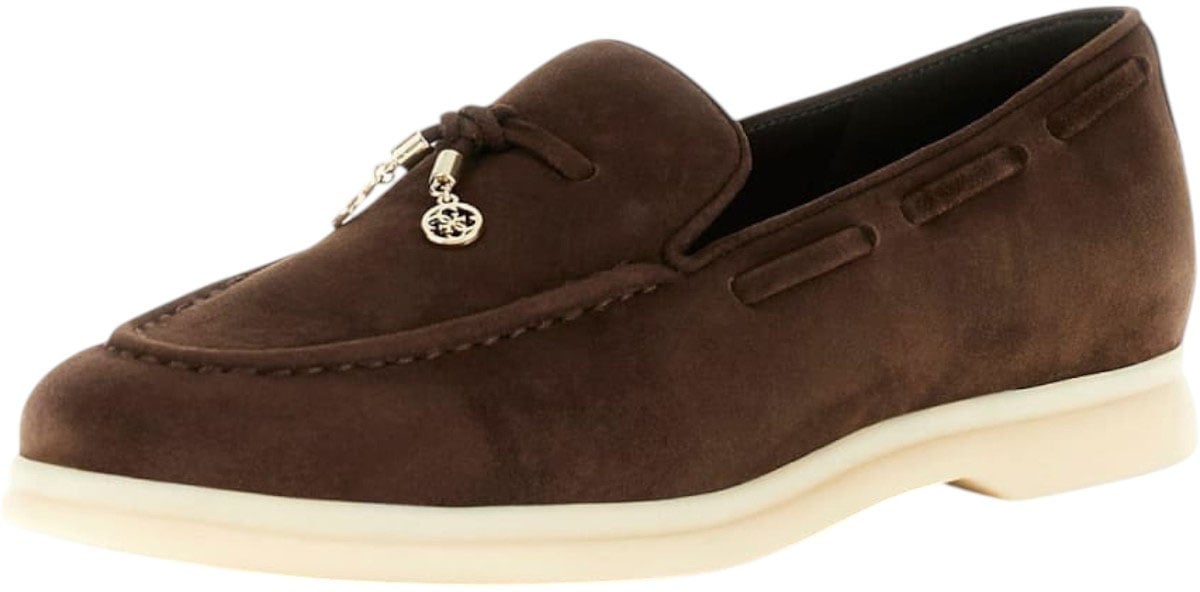 Guess Dames Mocassin Bruin