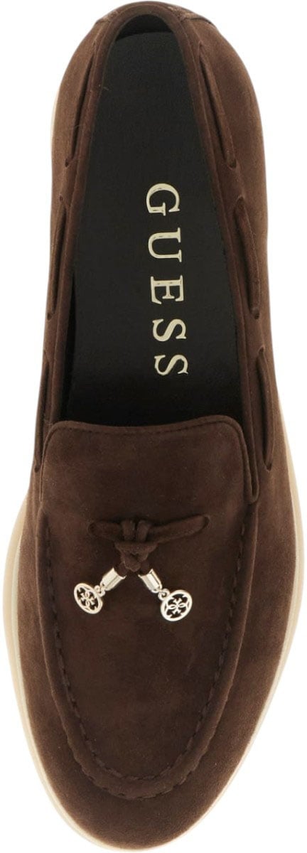 Guess Dames Mocassin Bruin