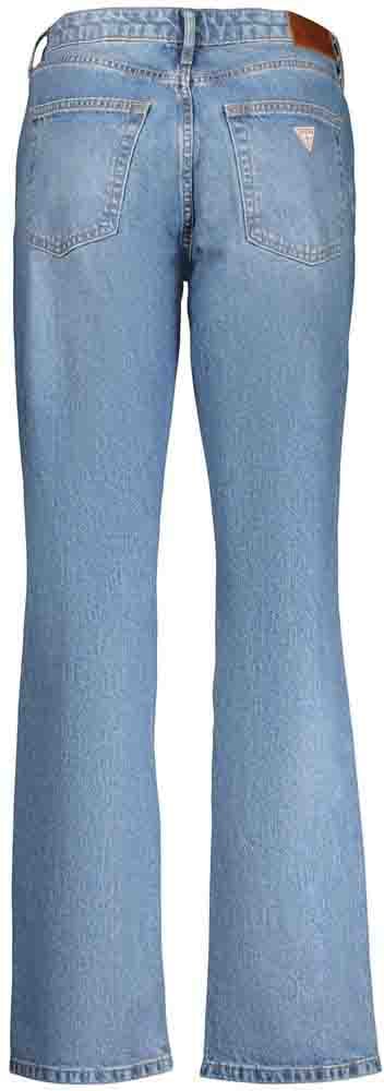 Guess Jeans Azzurro Cotton Women Jeans Blauw