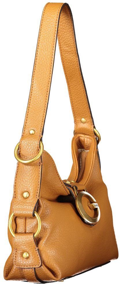 Guess Guess Jeans Marrone Polyurethane Women Mini Bag Bruin