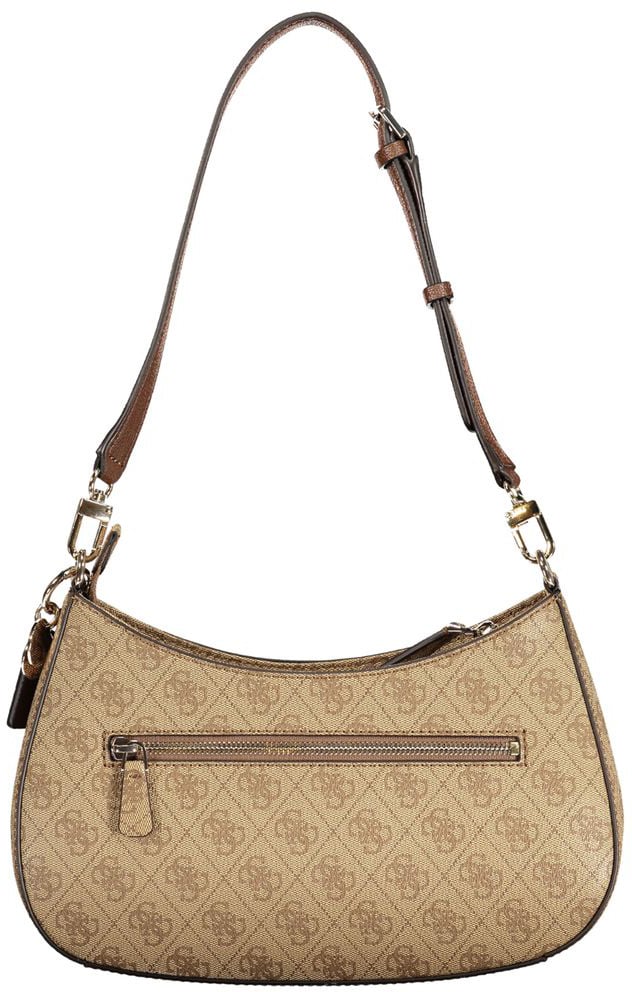 Guess Jeans Beige Polyurethane Women Handbag Beige