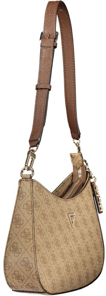 Guess Jeans Beige Polyurethane Women Handbag Beige