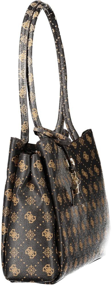Guess Guess Jeans Marrone Polyurethane Women Handbag Bruin