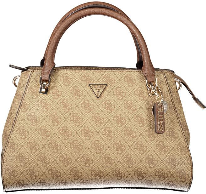 Guess Jeans Beige Polyurethane Women Handbag Beige