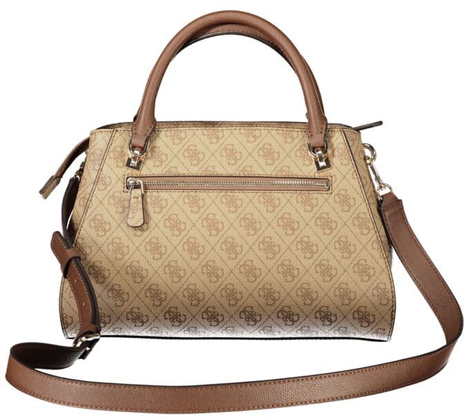 Guess Jeans Beige Polyurethane Women Handbag Beige