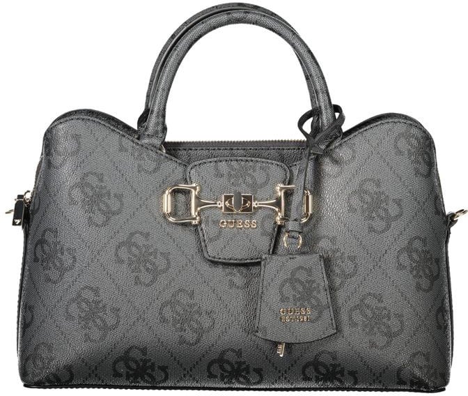 Guess Guess Jeans "Black Polyurethane Women Handbag" Zwart