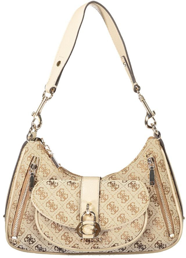 Guess Guess Jeans Beige Polyurethane Women Handbag Beige