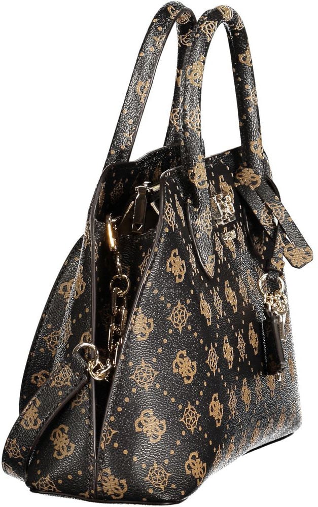 Guess Guess Jeans Marrone Polyurethane Woman Handbag Bruin