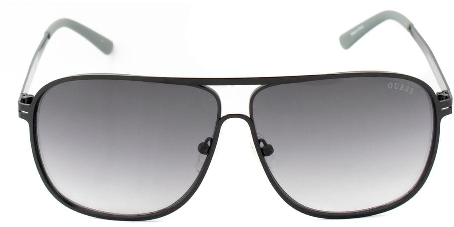 Guess Black Metal Sunglasses Zwart