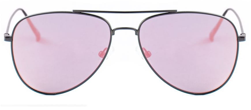 Guess Black Metal Sunglasses Zwart