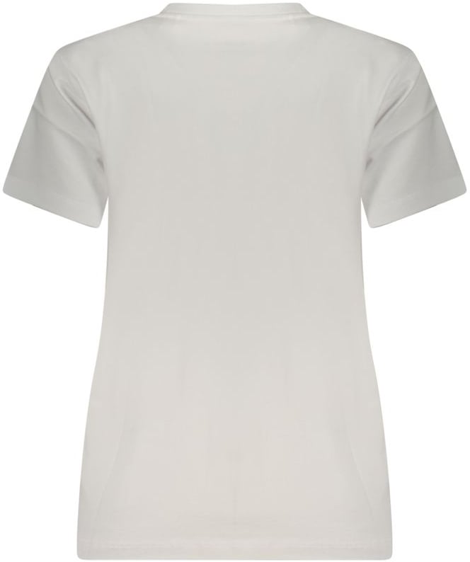 Guess Jeans White Cotton Women T-Shirt Wit