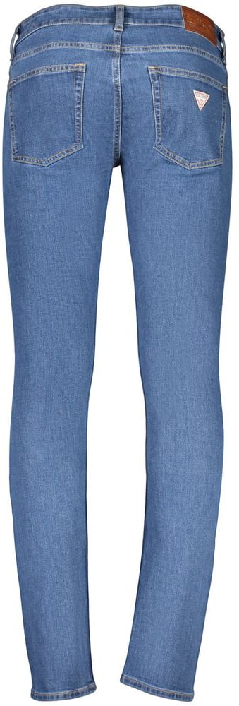 Guess Jeans Blue Cotton Men's Jean Blauw