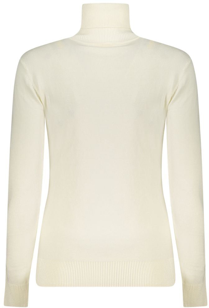 Guess Jeans Bianco Viscosa Donna Maglia Wit