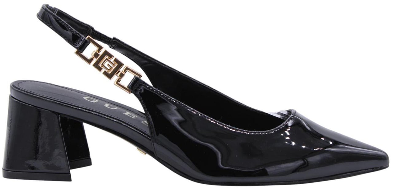 Guess Slingback Black Zwart