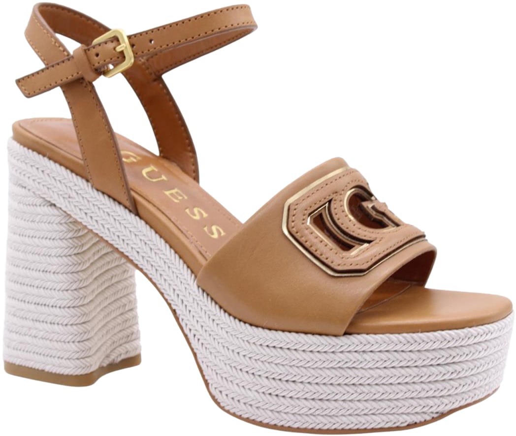 Guess Sandaal Brown Bruin