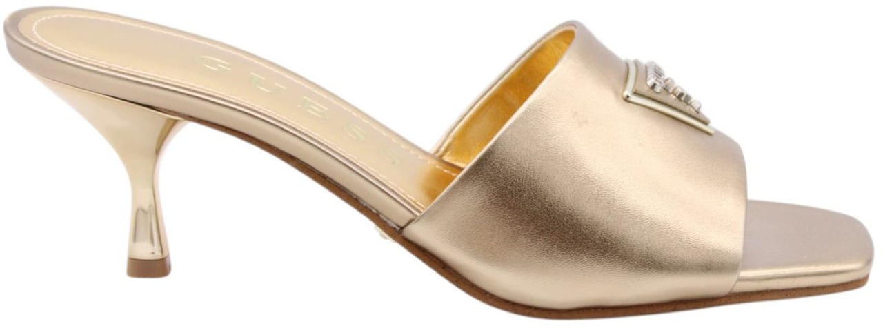 Guess Muiltje Gold Goud