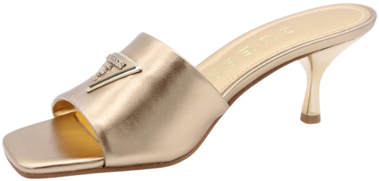 Guess Muiltje Gold Goud