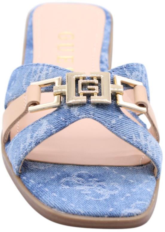 Guess Muiltje Blue Blauw