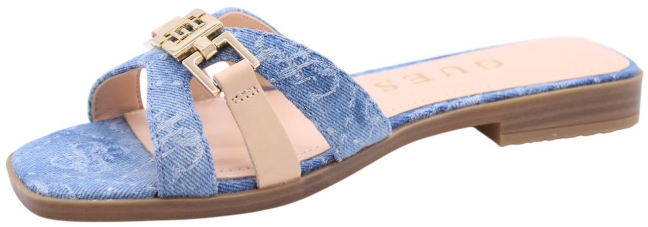Guess Muiltje Blue Blauw