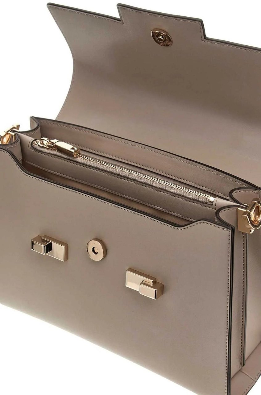 Guess Hand- en schoudertas Taupe Taupe