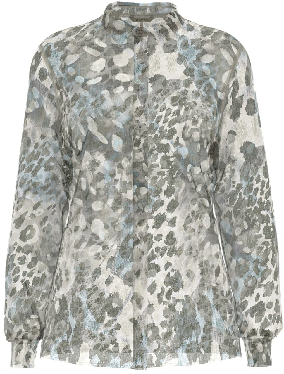 Guess Blouse Gray Grijs
