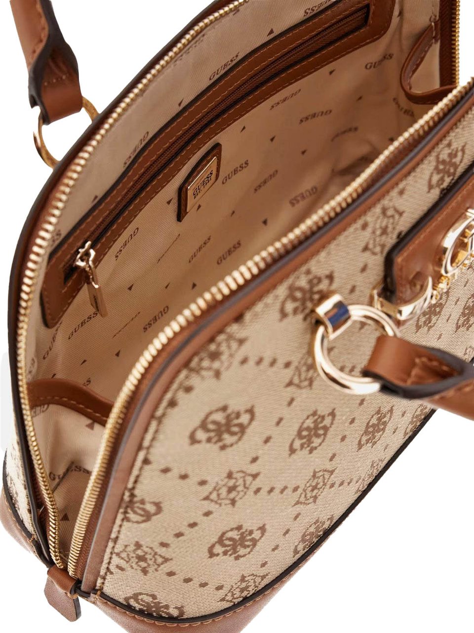 Guess Hand- en schoudertas Beige Beige
