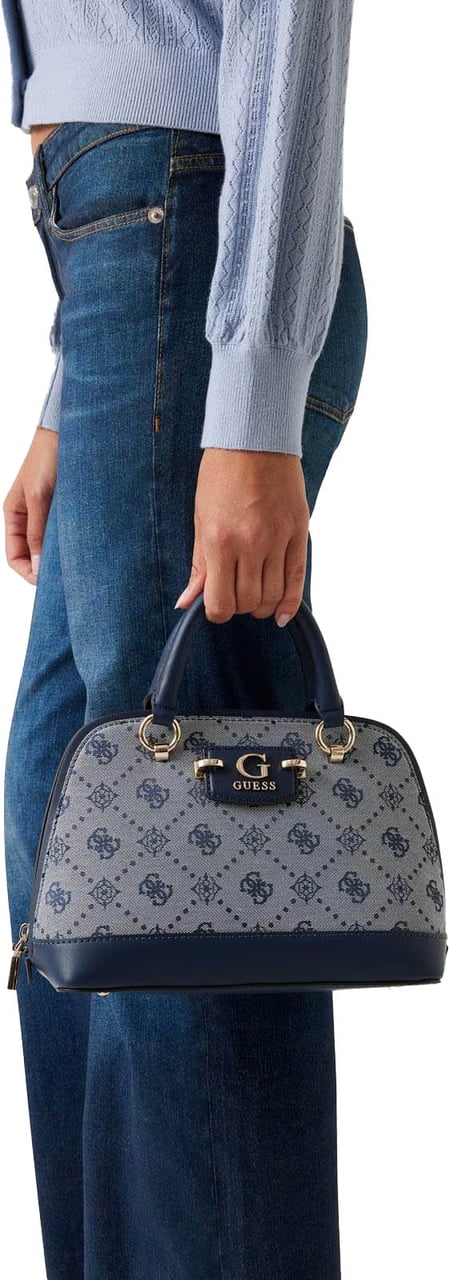 Guess Hand- en schoudertas Blue Blauw