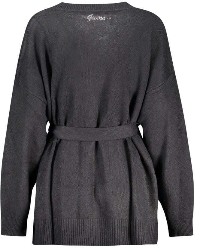 Guess Jeans Black Acrylic Women's Sweater Zwart