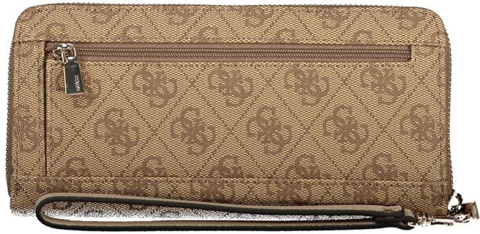 Guess Jeans Beige Polyurethane Women Wallet Beige