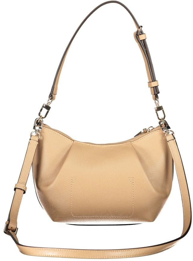 Guess Jeans Beige Polyurethane Women's Bag Beige