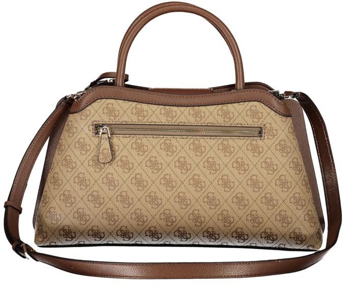 Guess Jeans Beige Polyurethane Women's Bag Beige