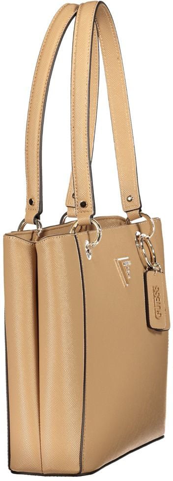 Guess Jeans Beige Poliuretano Women's Bag Beige