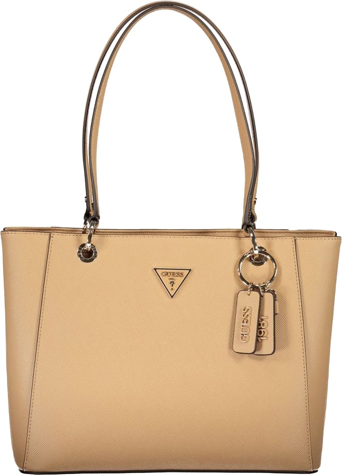 Guess Jeans Beige Poliuretano Women's Bag Beige