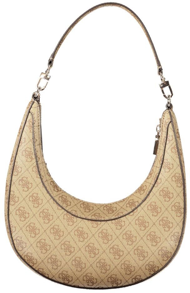 Guess Jeans Beige Polyurethane Women's Bag Beige