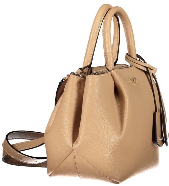Guess Jeans Beige Polyurethane Women's Bag Beige